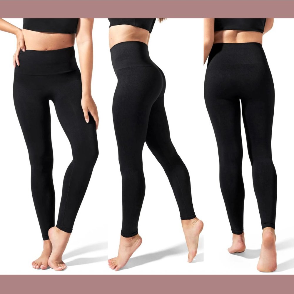 NWT $74 BLANQI [ Large‎ ] Everyday Hipster Postpartum Support Leggings Black